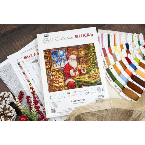 Luca-S Borduurpakket Crafting Joy - Luca-S Luca-S Borduurpakket Crafting Joy - Luca-S