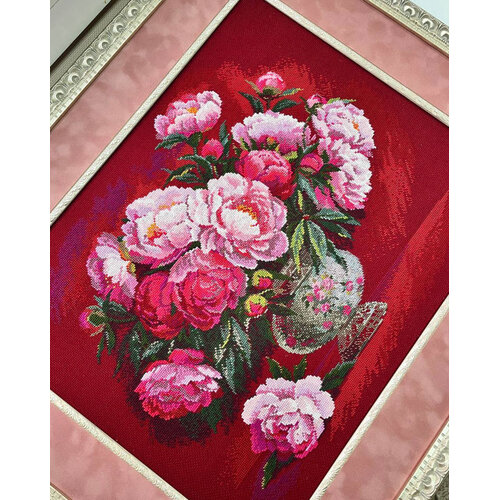 RIOLISf Borduurpakket Luxurious Peonies - RIOLIS
