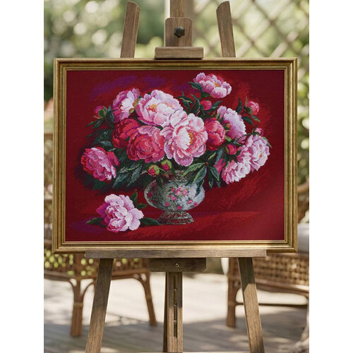 RIOLISf Borduurpakket Luxurious Peonies - RIOLIS