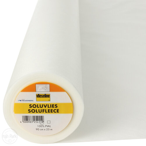 Vlieseline Soluvlies borduurvlies naaibaar en wateroplosbaar 45cm Vlieseline Soluvlies borduurvlies naaibaar en wateroplosbaar 45cm