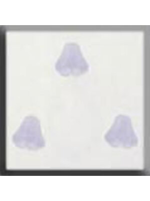 Mill Hill - Glass Treasures Petite Bell Flower Matte Alexandrite (3) - Mill Hill