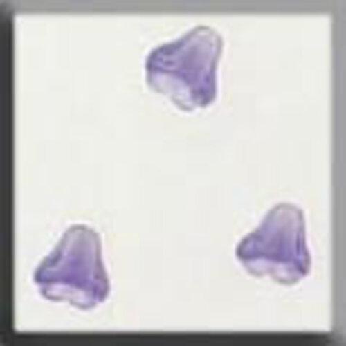 Mill Hill - Glass Treasures Petite Bell Flower Matte Tanzanite (3) - Mill Hill Mill Hill - Glass Treasures Petite Bell Flower Matte Tanzanite (3) - Mill Hill