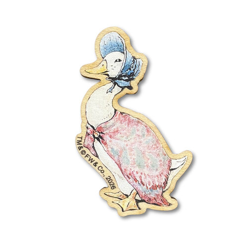 The Crafty Kit Company - Wooden Needle Minder - Jemima Puddle-Duck - The Crafty Kit Company The Crafty Kit Company - Wooden Needle Minder - Jemima Puddle-Duck - The Crafty Kit Company