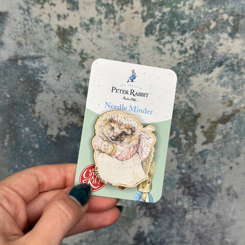 The Crafty Kit Company - Wooden Needle Minder - Mrs Tiggy Winkle - The Crafty Kit Company The Crafty Kit Company - Wooden Needle Minder - Mrs Tiggy Winkle - The Crafty Kit Company