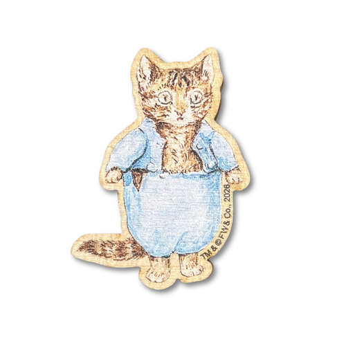 The Crafty Kit Company - Wooden Needle Minder - Tom Kitten - The Crafty Kit Company The Crafty Kit Company - Wooden Needle Minder - Tom Kitten - The Crafty Kit Company