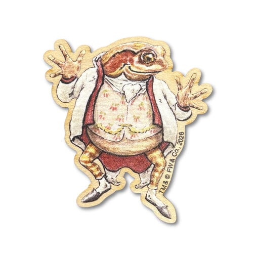 The Crafty Kit Company - Wooden Needle Minder - Jeremy Fisher - The Crafty Kit Company The Crafty Kit Company - Wooden Needle Minder - Jeremy Fisher - The Crafty Kit Company