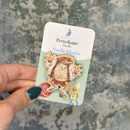 The Crafty Kit Company - Wooden Needle Minder - Jeremy Fisher - The Crafty Kit Company The Crafty Kit Company - Wooden Needle Minder - Jeremy Fisher - The Crafty Kit Company