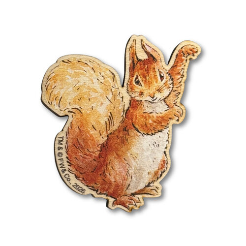 The Crafty Kit Company - Wooden Needle Minder - Squirrel Nutkin - The Crafty Kit Company The Crafty Kit Company - Wooden Needle Minder - Squirrel Nutkin - The Crafty Kit Company