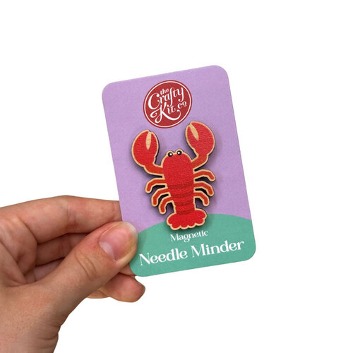 The Crafty Kit Company - Wooden Needle Minder - Lobster - The Crafty Kit Company The Crafty Kit Company - Wooden Needle Minder - Lobster - The Crafty Kit Company