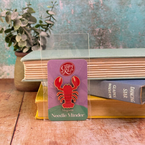 The Crafty Kit Company - Wooden Needle Minder - Lobster - The Crafty Kit Company The Crafty Kit Company - Wooden Needle Minder - Lobster - The Crafty Kit Company