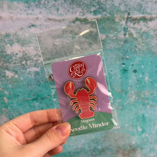 The Crafty Kit Company - Wooden Needle Minder - Lobster - The Crafty Kit Company The Crafty Kit Company - Wooden Needle Minder - Lobster - The Crafty Kit Company