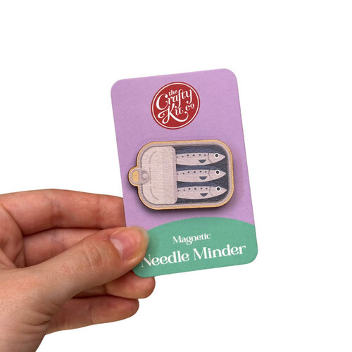 The Crafty Kit Company - Wooden Needle Minder - Sardines - The Crafty Kit Company The Crafty Kit Company - Wooden Needle Minder - Sardines - The Crafty Kit Company