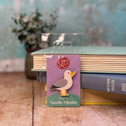 The Crafty Kit Company - Wooden Needle Minder - Seagull - The Crafty Kit Company The Crafty Kit Company - Wooden Needle Minder - Seagull - The Crafty Kit Company