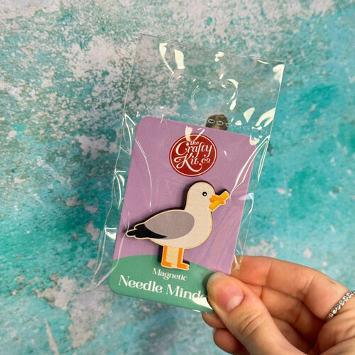 The Crafty Kit Company - Wooden Needle Minder - Seagull - The Crafty Kit Company The Crafty Kit Company - Wooden Needle Minder - Seagull - The Crafty Kit Company