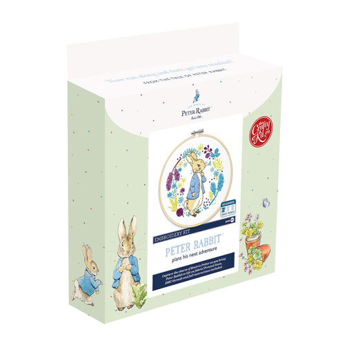 The Crafty Kit Company - Vrij borduren pakket - Peter Rabbit Plans his Next Adventure - The Crafty Kit Company The Crafty Kit Company - Vrij borduren pakket - Peter Rabbit Plans his Next Adventure - The Crafty Kit Company