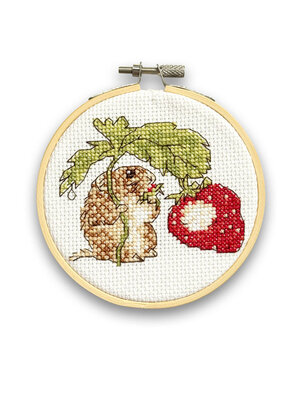 The Crafty Kit Company -  Borduurpakket Timmy Willie - The Crafty Kit Company