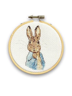 The Crafty Kit Company -  Borduurpakket Peter Rabbit  - The Crafty Kit Company