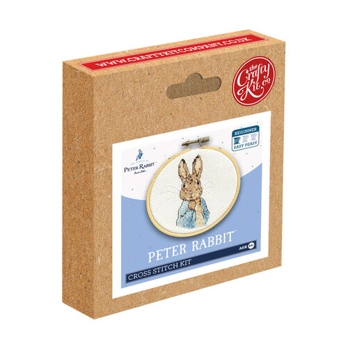 The Crafty Kit Company - Borduurpakket Peter Rabbit - The Crafty Kit Company The Crafty Kit Company - Borduurpakket Peter Rabbit - The Crafty Kit Company
