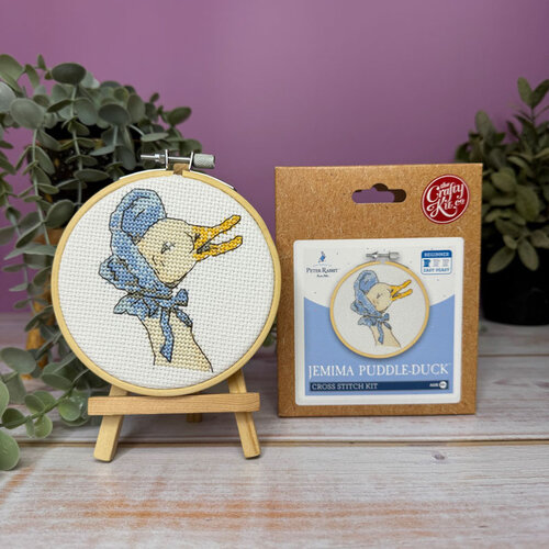 The Crafty Kit Company - Borduurpakket Jemima Puddleduck - The Crafty Kit Company The Crafty Kit Company - Borduurpakket Jemima Puddleduck - The Crafty Kit Company