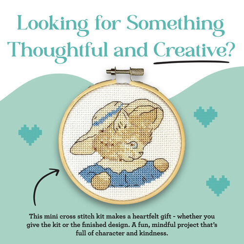 The Crafty Kit Company -  Borduurpakket Tom Kitten - The Crafty Kit Company