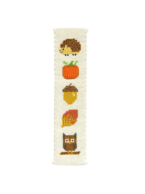 The Crafty Kit Company - Borduurpakket Boekenlegger - Autumn Lover - The Crafty Company The Crafty Kit Company - Borduurpakket Boekenlegger - Autumn Lover - The Crafty Company