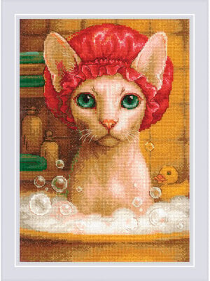 RIOLIS Borduurpakket Bath Day - RIOLIS RIOLIS Borduurpakket Bath Day - RIOLIS