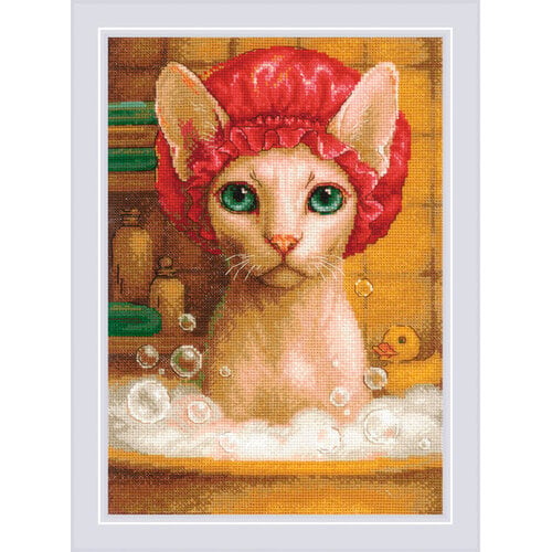 RIOLIS Borduurpakket Bath Day - RIOLIS RIOLIS Borduurpakket Bath Day - RIOLIS