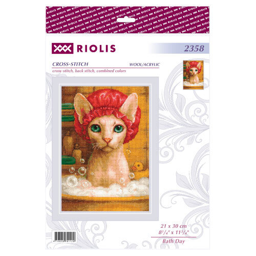 RIOLIS Borduurpakket Bath Day - RIOLIS RIOLIS Borduurpakket Bath Day - RIOLIS