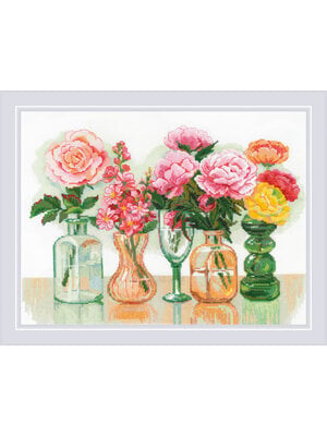 RIOLIS Borduurpakket Flower Symphony - RIOLIS RIOLIS Borduurpakket Flower Symphony - RIOLIS