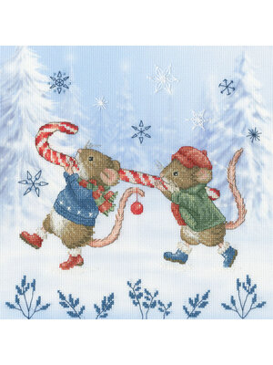 Bothy Threads Borduurpakket Sarah Summers - Candy Cane Capers - Bothy Threads Bothy Threads Borduurpakket Sarah Summers - Candy Cane Capers - Bothy Threads