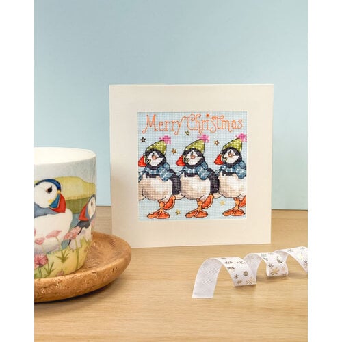 Bothy Threads Borduurpakket Emma Ball - Huffin' Puffin Christmas - Bothy Threads
