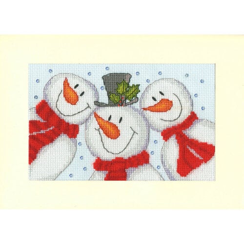 Bothy Threads Borduurpakket Julie Oldham - Snowman Selfie - Bothy Threads Bothy Threads Borduurpakket Julie Oldham - Snowman Selfie - Bothy Threads