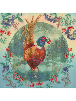 Bothy Threads Borduurpakket Jane Sunner - Fall Feathers - Bothy Threads Bothy Threads Borduurpakket Jane Sunner - Fall Feathers - Bothy Threads
