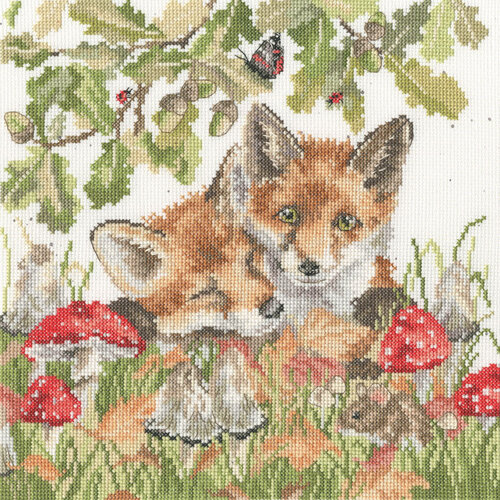 Bothy Threads Borduurpakket Hannah Dale - Under The Oak Tree - Bothy Threads Bothy Threads Borduurpakket Hannah Dale - Under The Oak Tree - Bothy Threads
