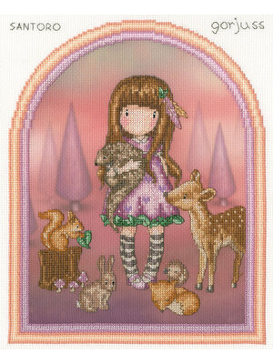 Bothy Threads Borduurpakket Gorjuss - Be Kind To All Creatures - Bothy Threads Bothy Threads Borduurpakket Gorjuss - Be Kind To All Creatures - Bothy Threads
