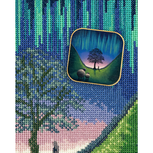 Bothy Threads Needle Minder Lucy Pittaway - Sycamore Gap - Bothy Threads