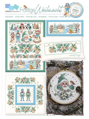 Lindner’s Kreuzstiche Patroon Lindner 174 - Witte Kerst Lindner’s Kreuzstiche Patroon Lindner 174 - Witte Kerst