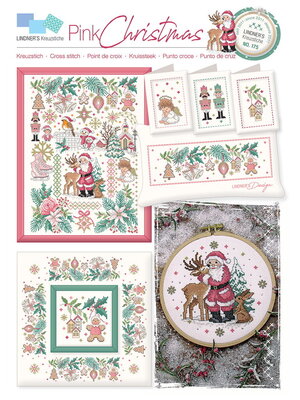 Lindner’s Kreuzstiche Patroon Lindner 175 - Roze Kerst Lindner’s Kreuzstiche Patroon Lindner 175 - Roze Kerst