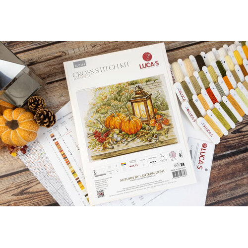 Luca-S Borduurpakket Autumn by Lantern Light - Luca-S