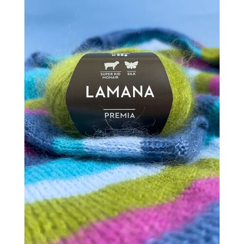 Lamana Breipakket Lamana - Trui Milou - Versie met Premia en gratis breiboek Lamana Breipakket Lamana - Trui Milou - Versie met Premia en gratis breiboek