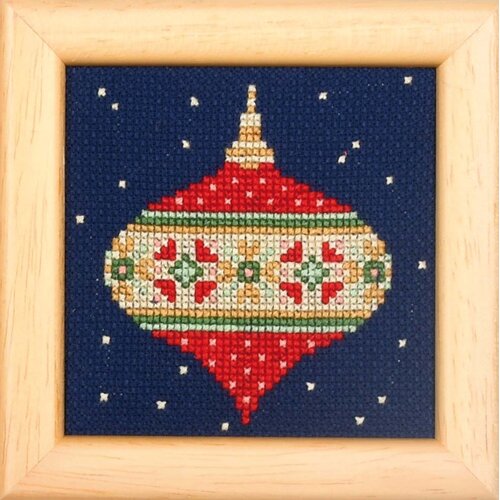 Vervaco Miniatuur kit Scandinavische kerstsfeer set van 3