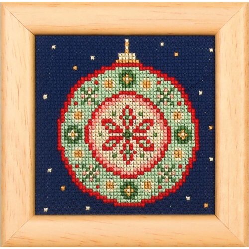 Vervaco Miniatuur kit Scandinavische kerstsfeer set van 3