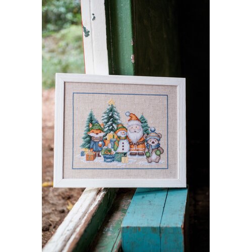 Vervaco Telpakket kit Het kerst team
