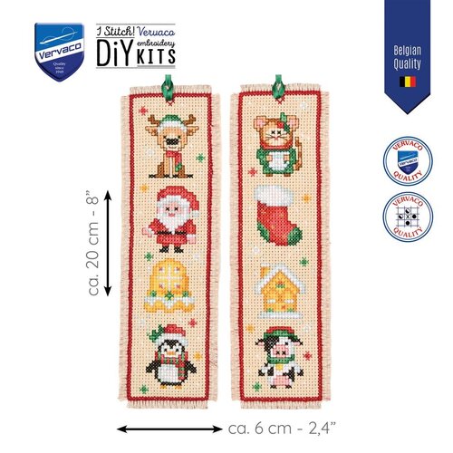 Vervaco Bladwijzer kit Kleine wonderen set van 2 Vervaco Bladwijzer kit Kleine wonderen set van 2