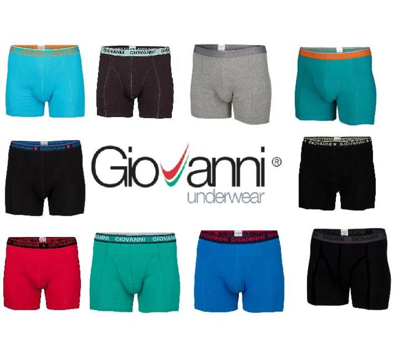 Giovanni 10-pack Giovanni Heren boxershorts assorti