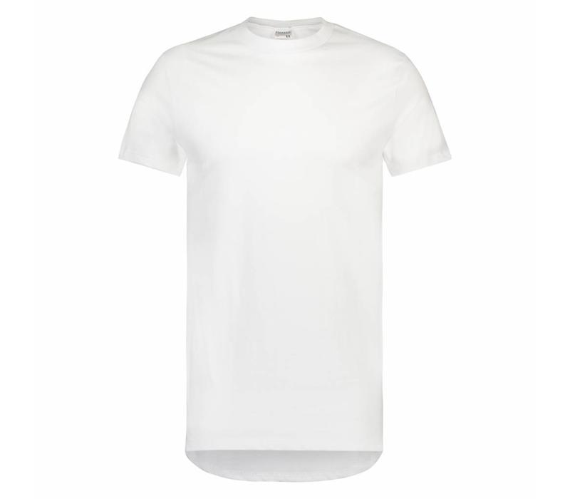 Heren American T-shirt Classic korte mouw Wit