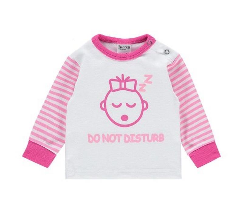 Beeren Baby Pyjama M3000 Do Not Disturb Roze