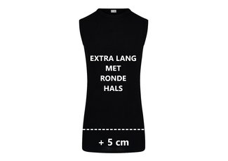 Beeren Ondergoed Beeren M3000 Heren Mouwloos Shirt Extra Lang Zwart Beeren Ondergoed Beeren M3000 Heren Mouwloos Shirt Extra Lang Zwart