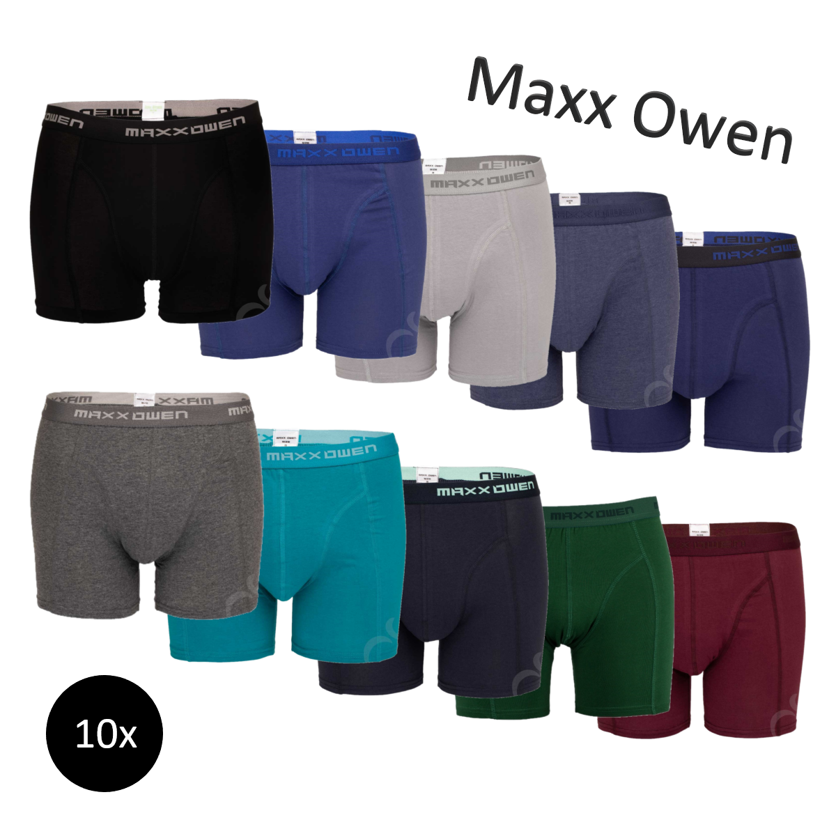 Maxx Maxx Owen 10-pack Heren Boxershort - Onderbroekplein