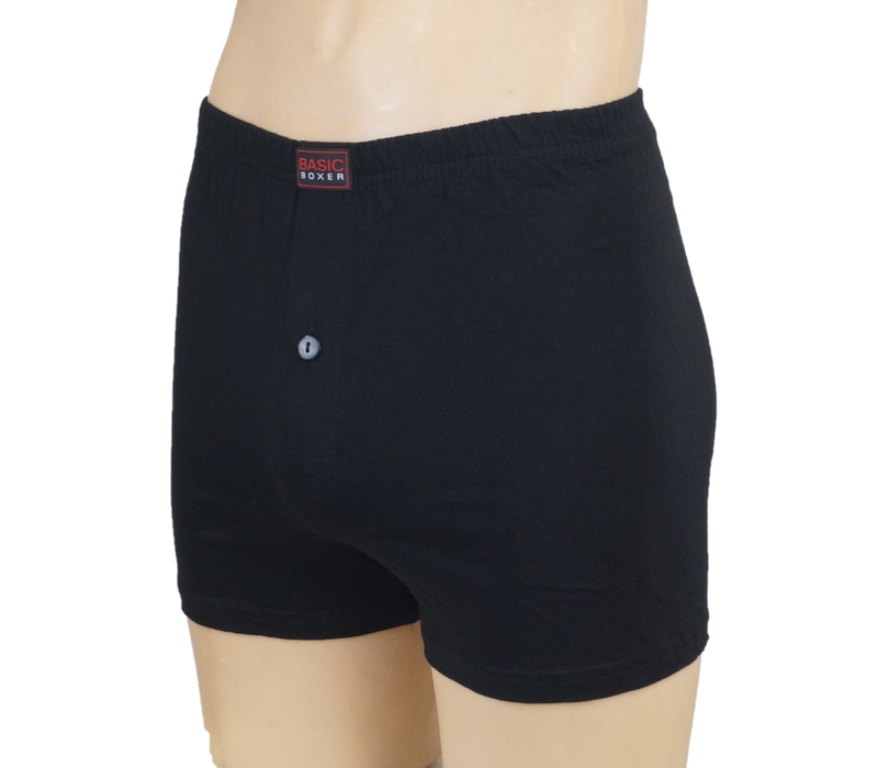 BASIC 3-PACK HEREN BOXERSHORTS ZWART